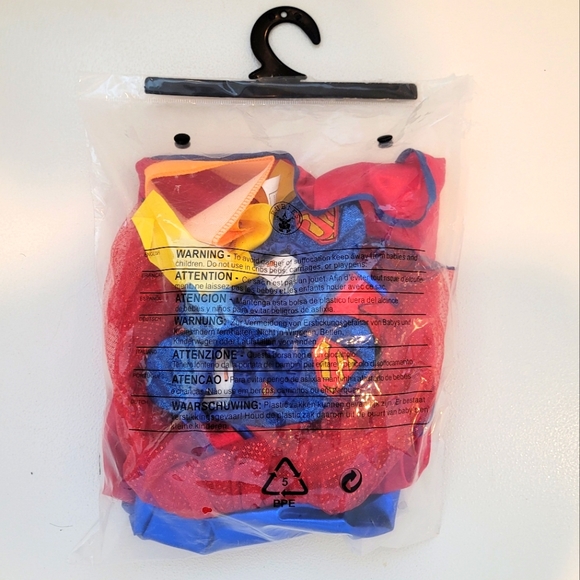 Girls Deluxe Super Hero Woman Rubies Halloween Costume with Cape Size Small - Picture 5 of 7